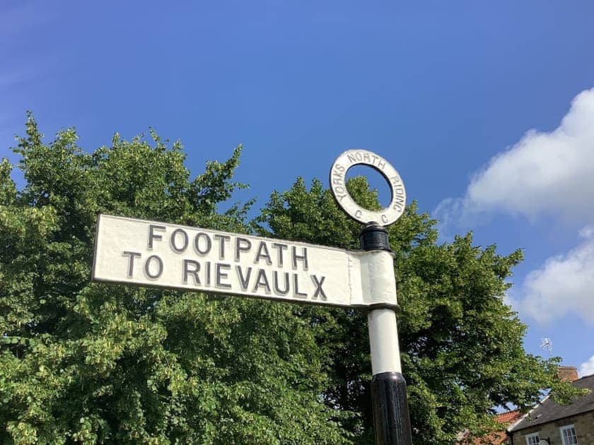 Start of Cleveland Way | The Cart House, Helmsley
