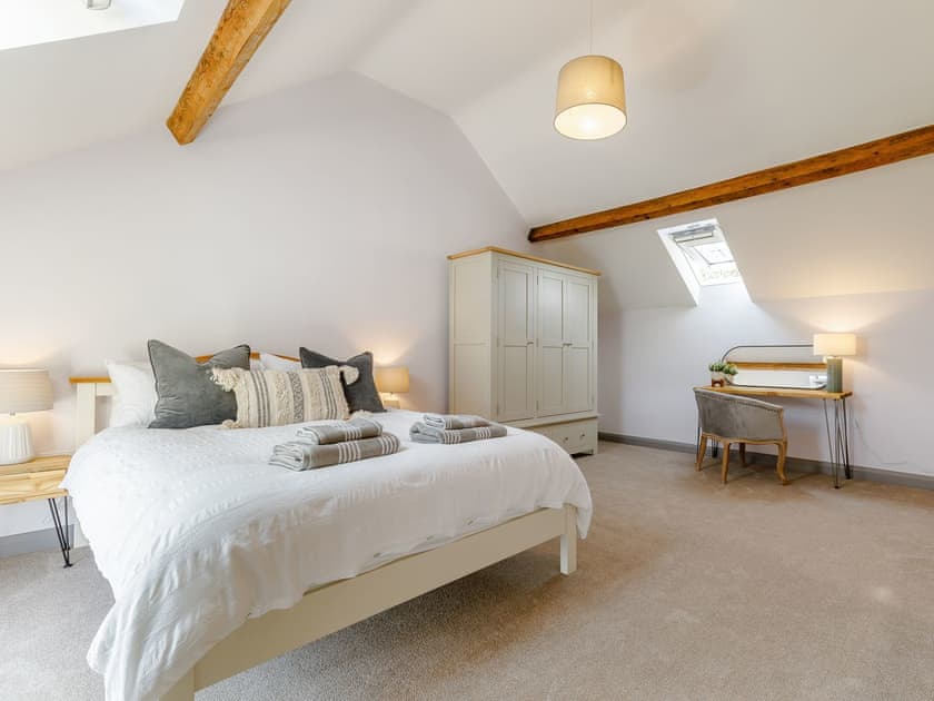 Double bedroom | The Hayloft - Yocking Gate Holiday Accomodation, Whitchurch