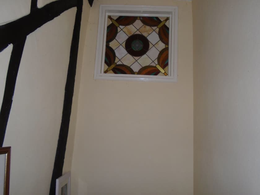 Stairs to twin room | Whipple Tree Cottage, Cratfield, Halesworth
