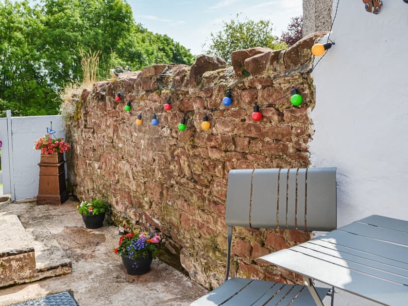 Sitting-out-area | Eliza’s Cottage Low Padstow, Whitehaven