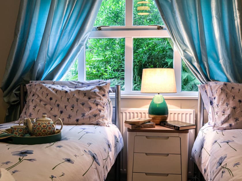 Twin bedroom | Corrennie School Cottage, Sauchen, near Inverurie
