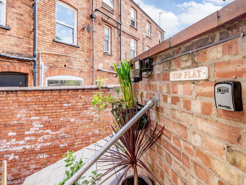 Outdoor area | Top Flat, Lincoln
