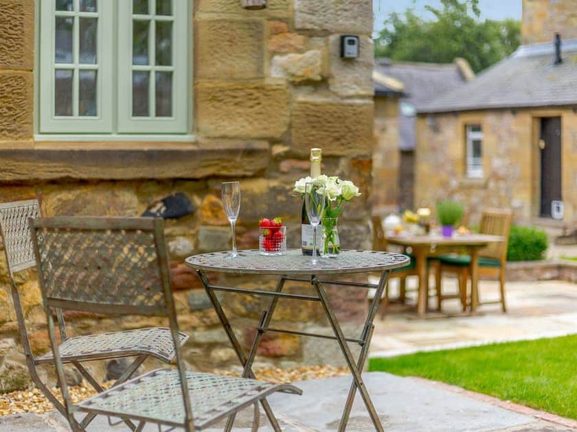 Outdoor area | The Stable - Longhoughton Hall, Longhoughton