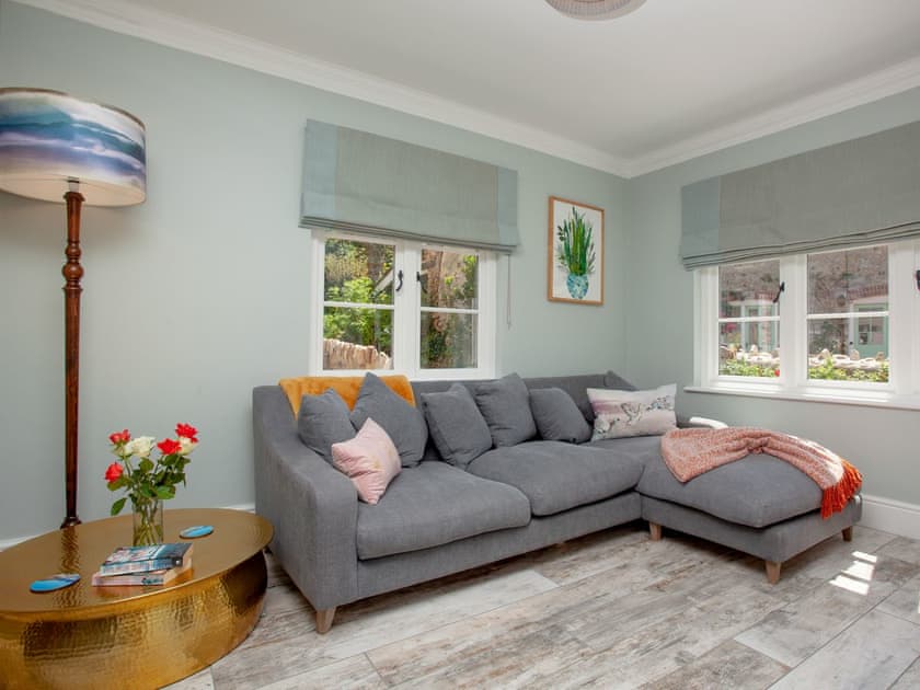 Living area | The Pink House, Branscombe