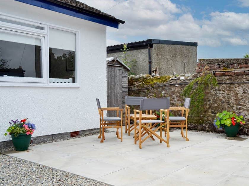 Sitting-out-area | The Butchers Cottage, Edzell, near Brechin