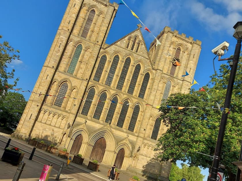 Cathedral, just around the corner from the cottage | Court Terrace, Ripon