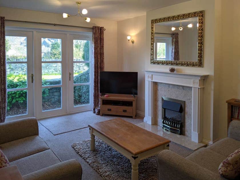 Comfortable living room with lovely views | 2 Greta Grove House - Greta Grove Apartments, Keswick