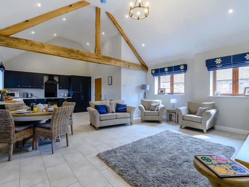 Living area | Honies Farm Barns- The Wheat Store - Honies Farm Barns, East Stoke, near Newark