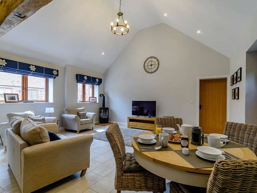 Dining Area | Honies Farm Barns- The Wheat Store - Honies Farm Barns, East Stoke, near Newark