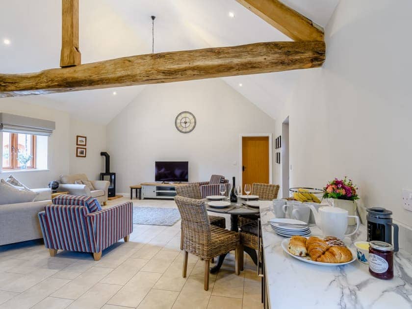 Open plan living space | Honies Farm Barns- The Barley Store - Honies Farm Barns, East Stoke, near Newark