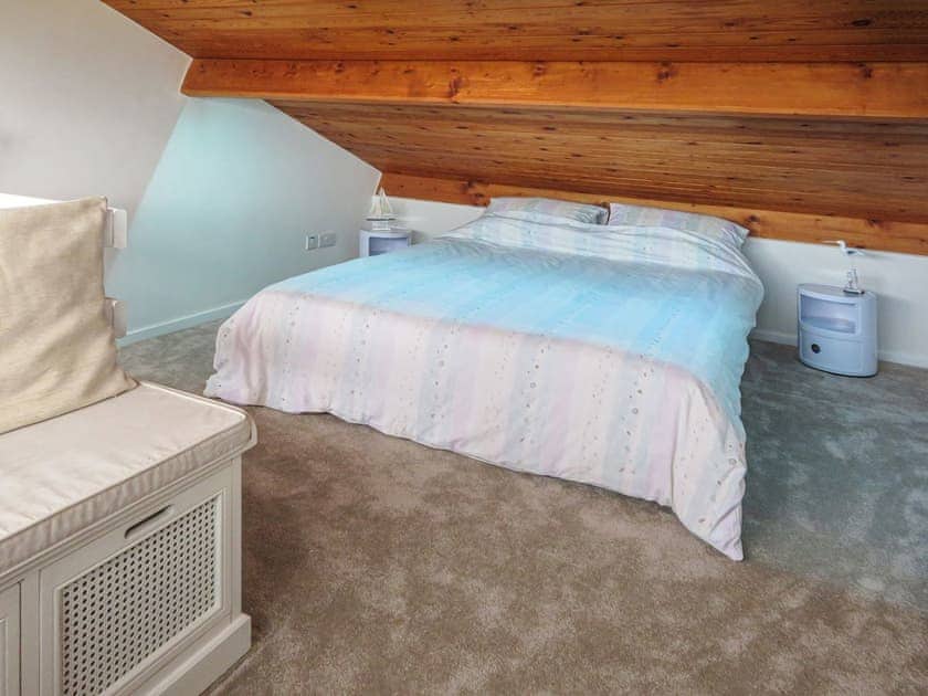Loft as double bedroom  | Sea View, Deganwy, near Llandudno