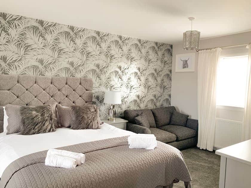 Double bedroom | Float Bay View, Float Bay by Sandhead near Stranraer