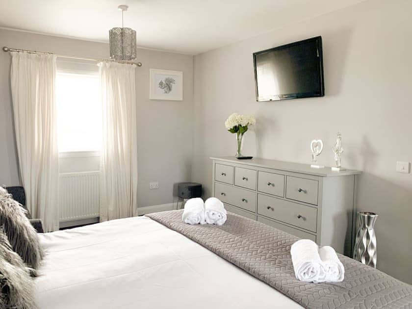 Double bedroom | Float Bay View, Float Bay by Sandhead near Stranraer