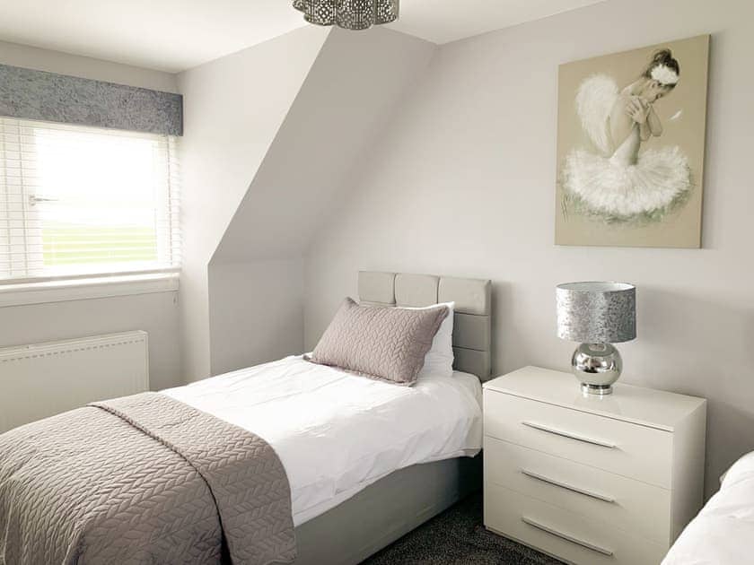 Twin bedroom | Float Bay View, Float Bay by Sandhead near Stranraer