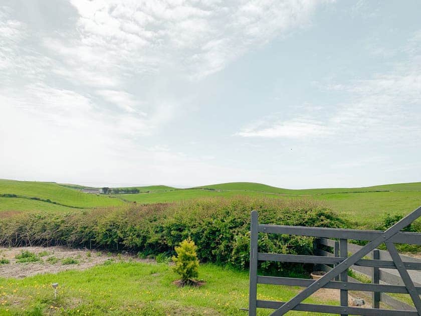 Outdoor area | Float Bay View, Float Bay by Sandhead near Stranraer