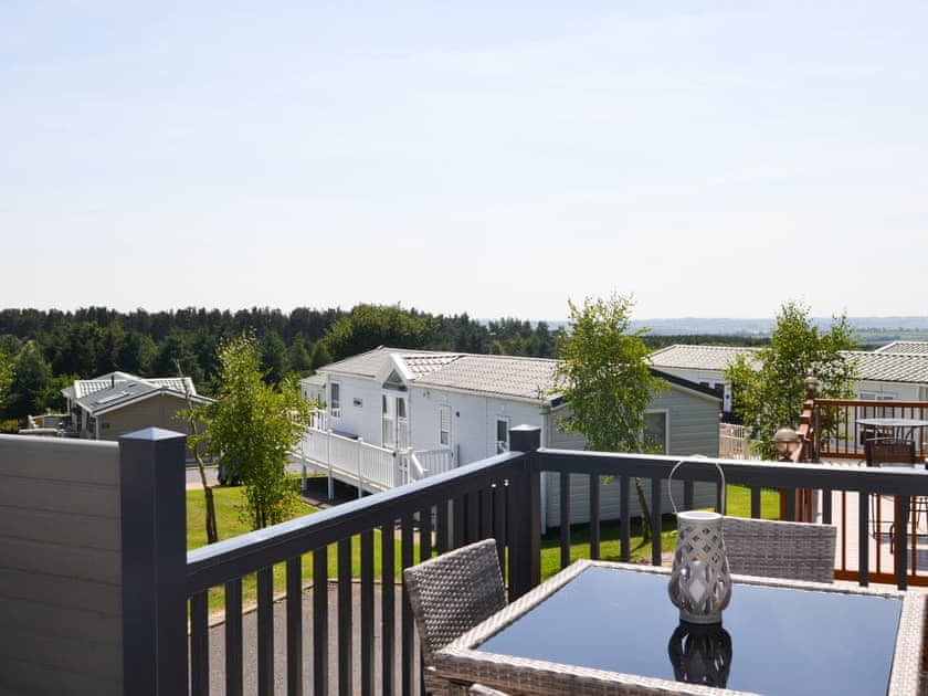 Sitting-out-area | Herdwick Lodge - Percy Woods Golf and Country Retreat, Swarland, near Morpeth