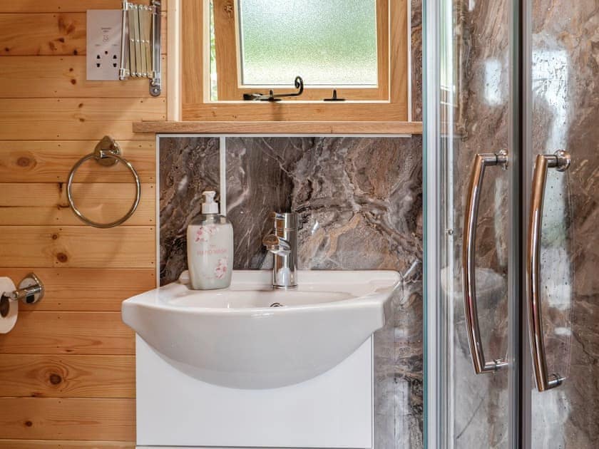 Shower room | Valley View - Bwlchmaenllwyd Farm Holiday, Cilycwm, near Llandovery