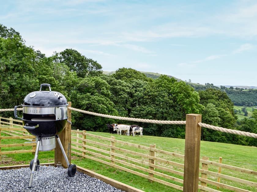 Outdoor area | Mountain View - Bwlchmaenllwyd Farm Holiday, Cilycwm, near Llandovery
