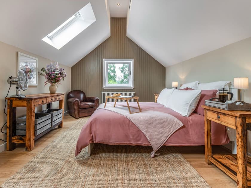 Double bedroom | The Granary - Dunira Cottages, Dunira, near Comrie