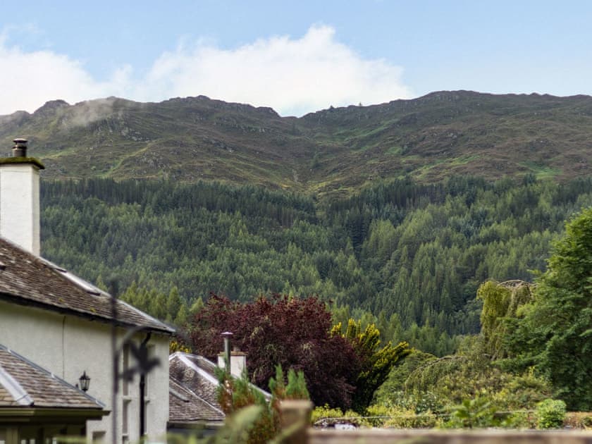 View from terrace | The Granary - Dunira Cottages, Dunira, near Comrie