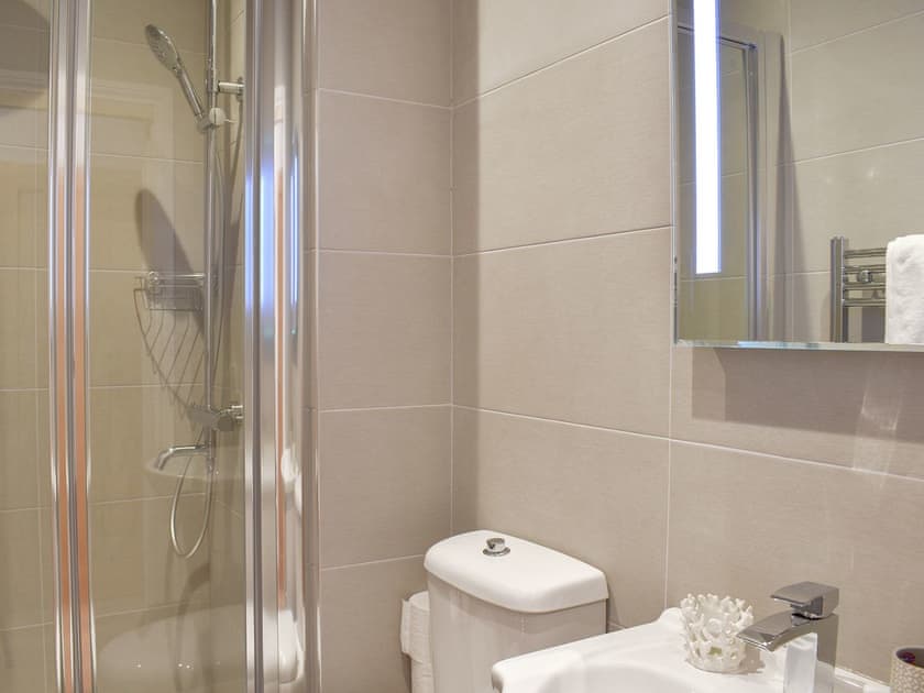 Shower room | Redstones Cottage, Greasby, Wirral