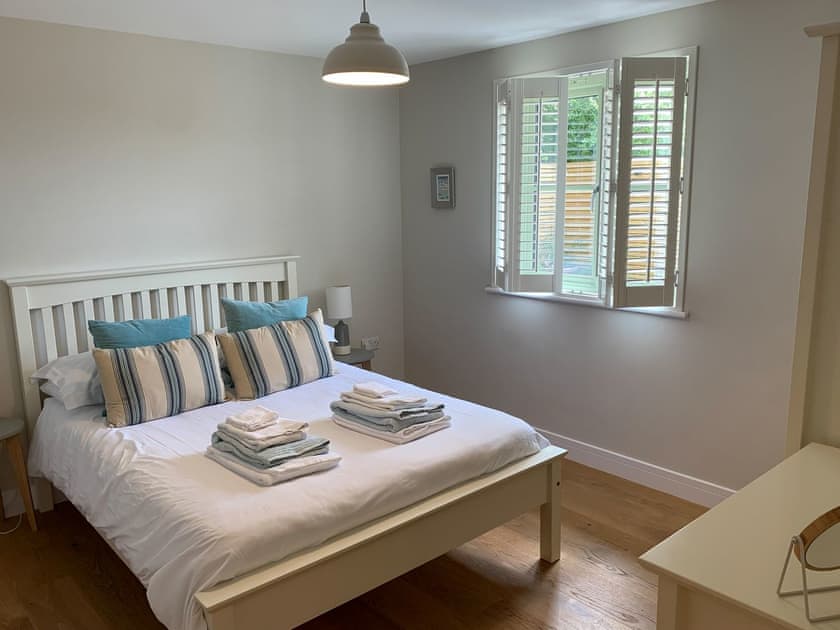 Double bedroom | Meadowside Lodges- Peregrine Lodge - Meadowside Lodges, St Columb, near Padstow