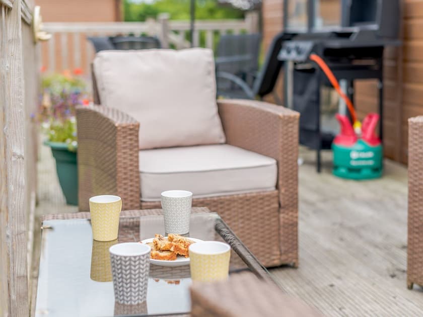 Sitting-out-area | Bryn Teg, Llanynis, near Builth Wells