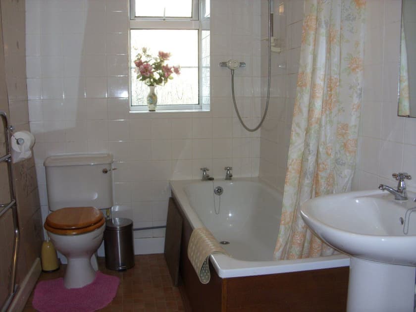 Bathroom | Daisy Cottage - East Hook Holiday Cottages, Okehampton