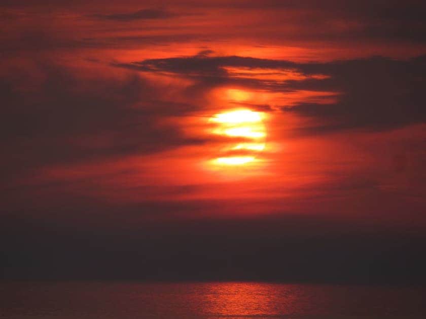 Sunset views | Sea View, Deganwy, near Llandudno