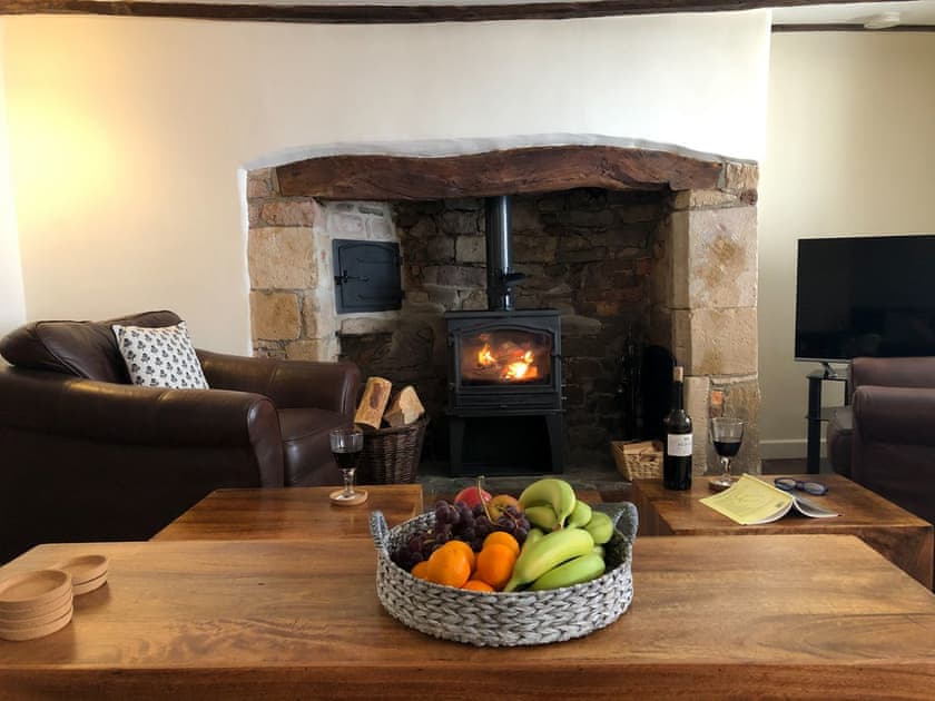 Cottage living room | Church View Cottage and Barn, Hatherleigh, near Okehampton