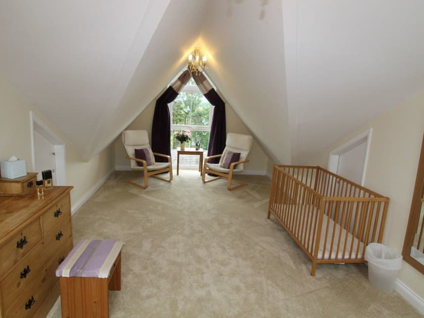 Attic double bedroom with en-suite | Fern Lea, Sleights, near Whitby