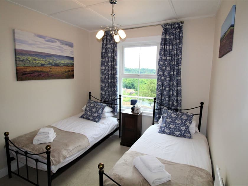 Twin bedroom | Fern Lea, Sleights, near Whitby