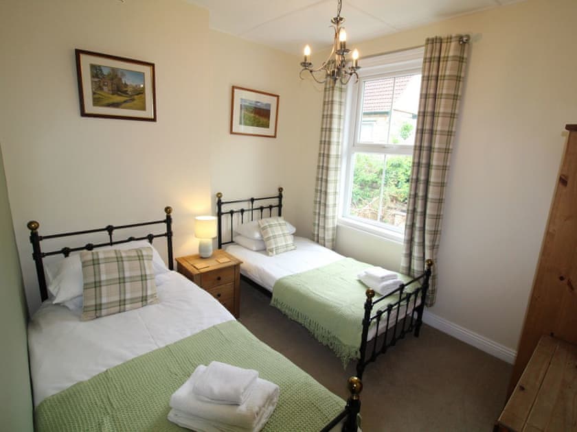Twin bedroom | Fern Lea, Sleights, near Whitby