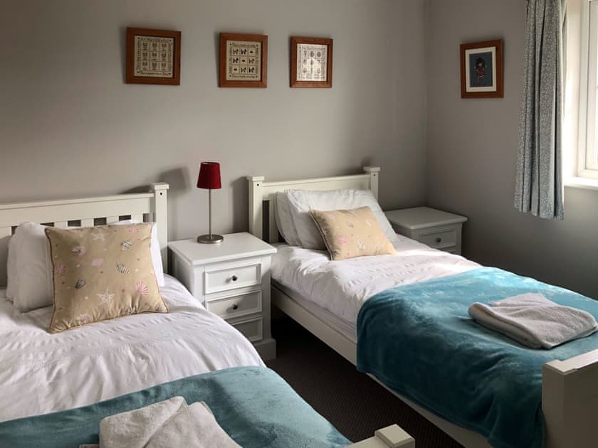 Twin bedroom | Seascape, Beadnell