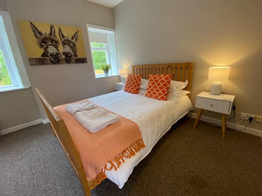 Double bedroom | South Lodge - Machermore Castle, Newton Stewart