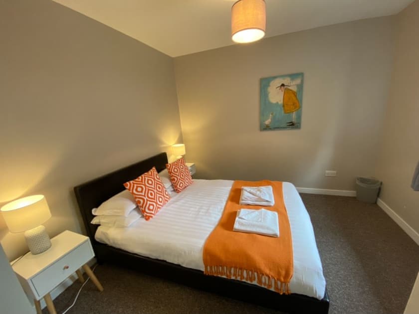 Double bedroom | South Lodge - Machermore Castle, Newton Stewart