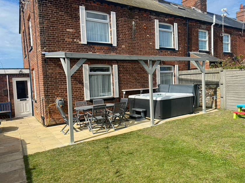 Outdoor area | Coastguard Cottage, Caister-on-Sea, near Great Yarmouth