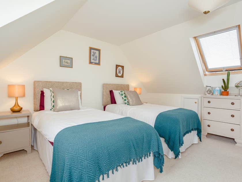 Twin bedroom | Caldon Cottage, Cromarty