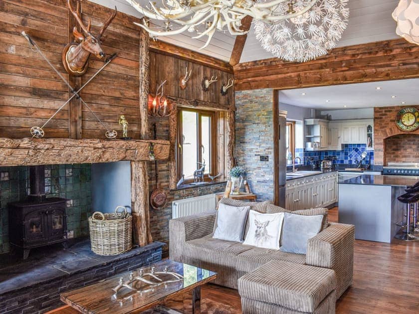 Living room | Chalet Du Lac, Rudyard Lake
