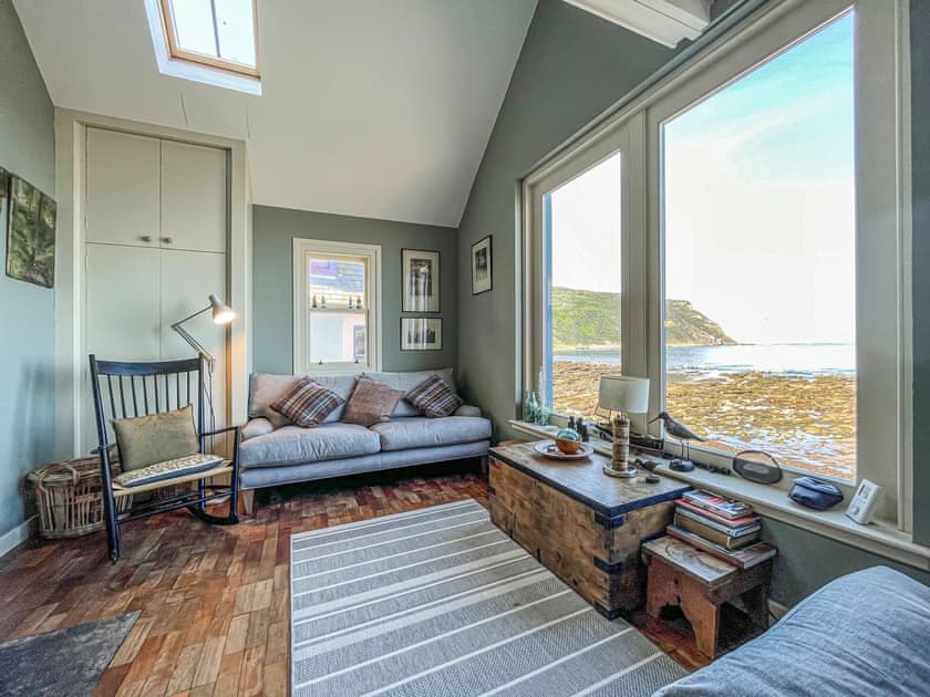 Living room | Fisherman’s Cottage, Gardenstown, near Banff