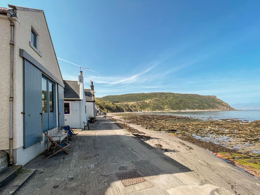 Exterior | Fisherman’s Cottage, Gardenstown, near Banff