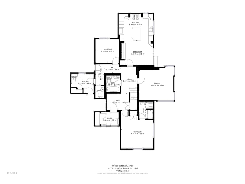 Floor plan | Pencuil, St Mawes