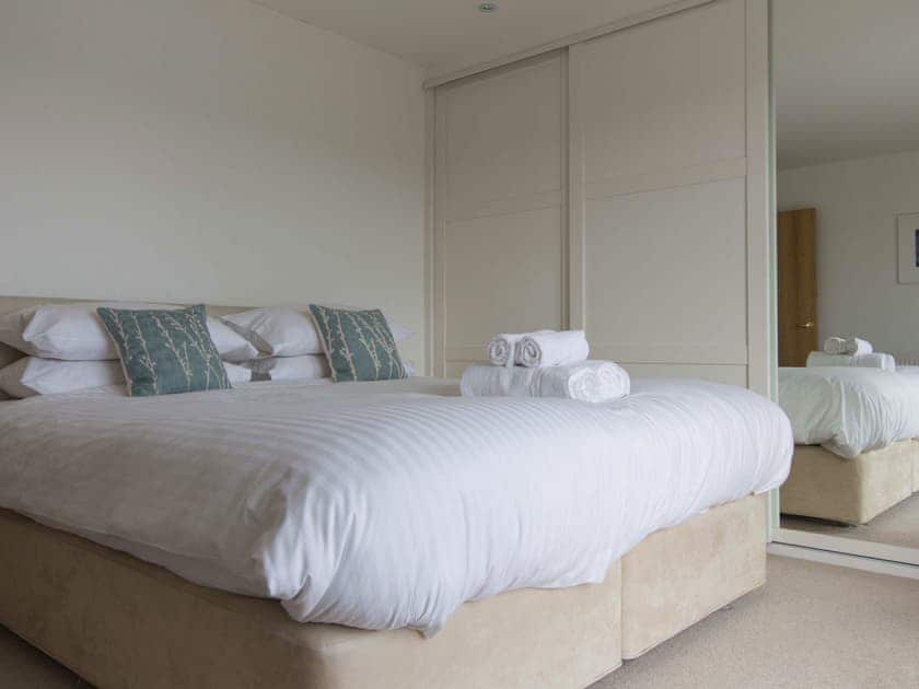Boswedden, St Mawes, Front Zip and link Double/Twin | Boswedden, St Mawes