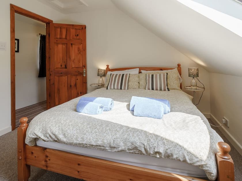 Double bedroom | Honeysuckle - Wellstone Cottages, Llanfyrnach
