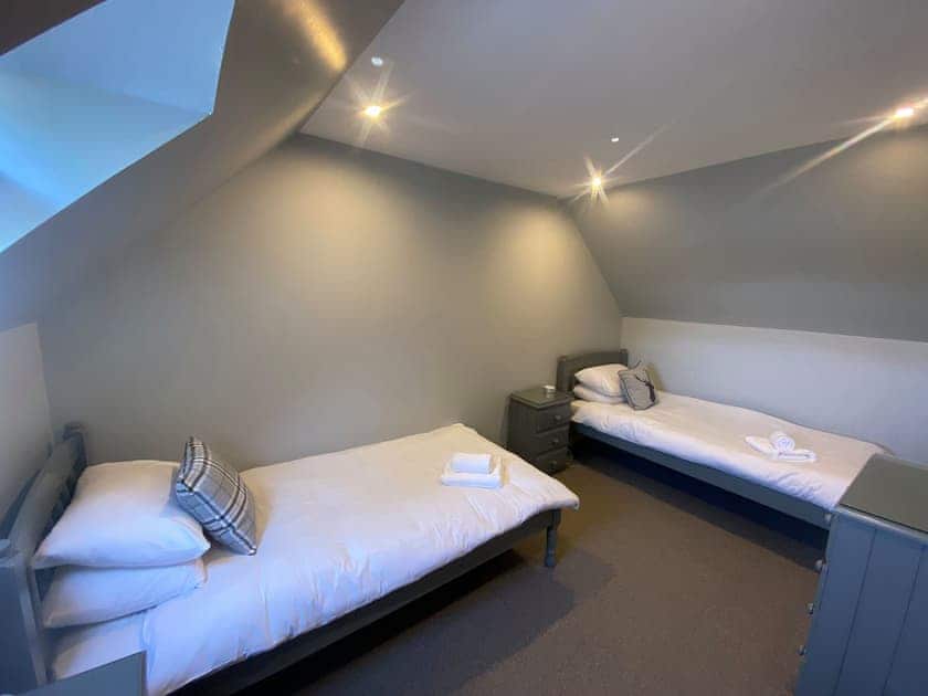 Twin bedroom | Bach - Puffin, Oban