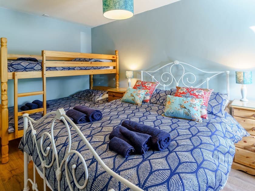 Family bedroom | The Coach House - Wellstone Cottages, Llanfyrnach