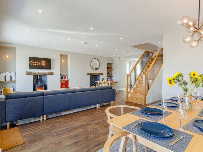Living room/dining room | The Views, Mumbles, near Swansea