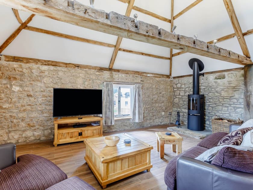 Living room | The Old Granary - Henrhiw Farm Cottages, Monkswood, near Usk