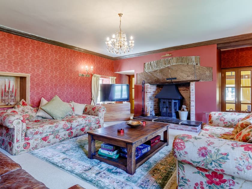 Living room | Henrhiw Farm - Henrhiw Farm Cottages, Monkswood, near Usk
