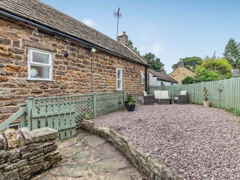 Sitting-out-area | Catmint Cottage, Lea, near Matlock